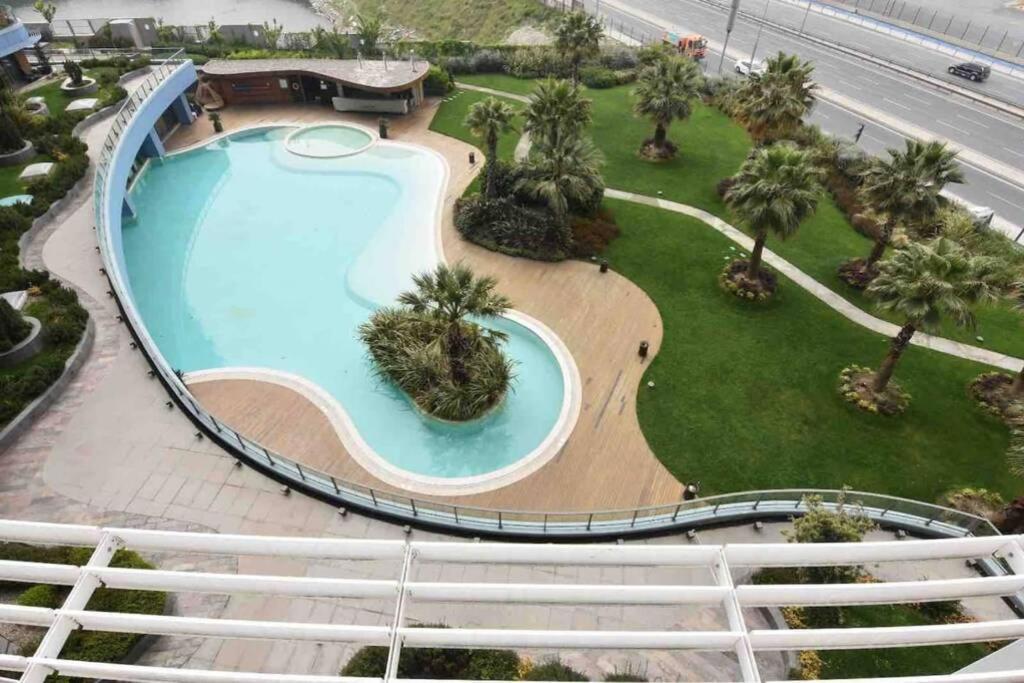 Luxury 2 Room Suite Apartment With Seaview In Center Istanbul Exterior foto