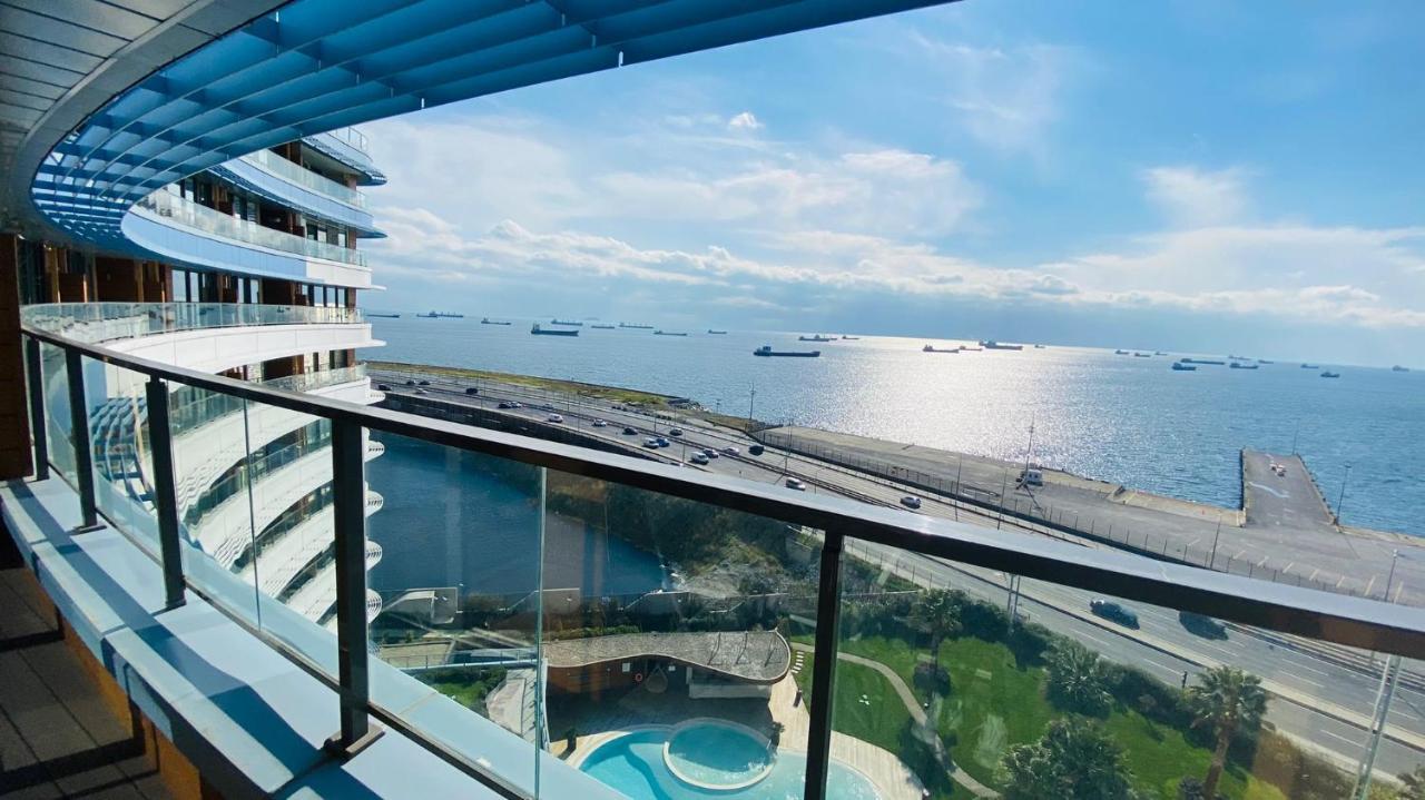 Luxury 2 Room Suite Apartment With Seaview In Center Istanbul Exterior foto