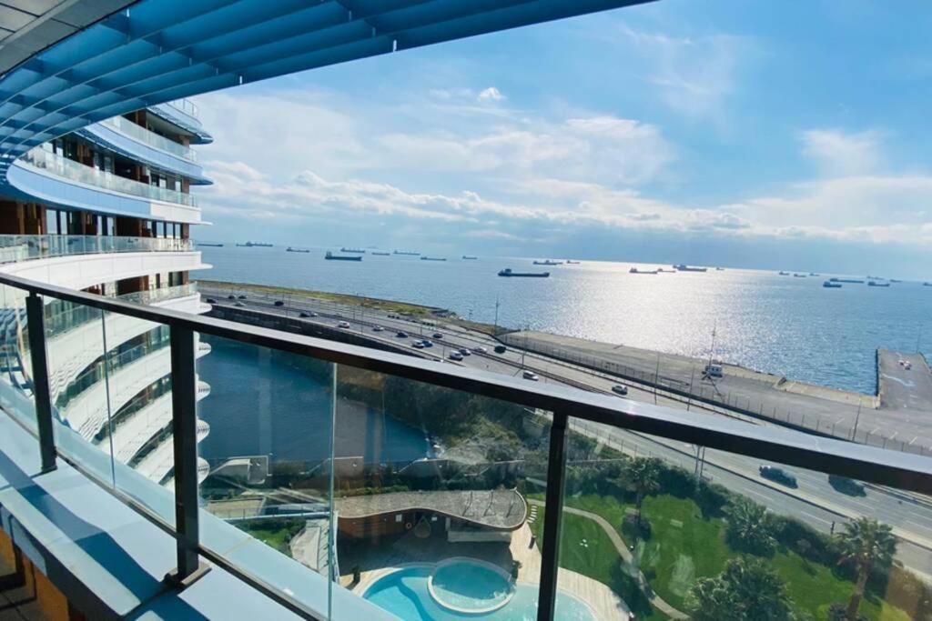 Luxury 2 Room Suite Apartment With Seaview In Center Istanbul Exterior foto