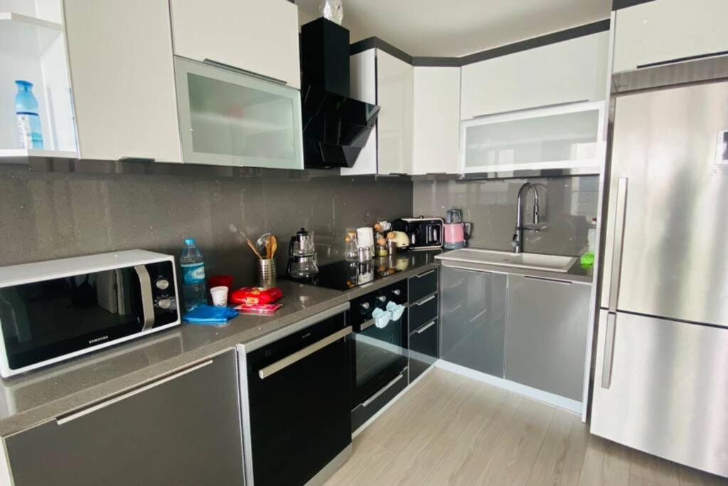 Luxury 2 Room Suite Apartment With Seaview In Center Istanbul Exterior foto